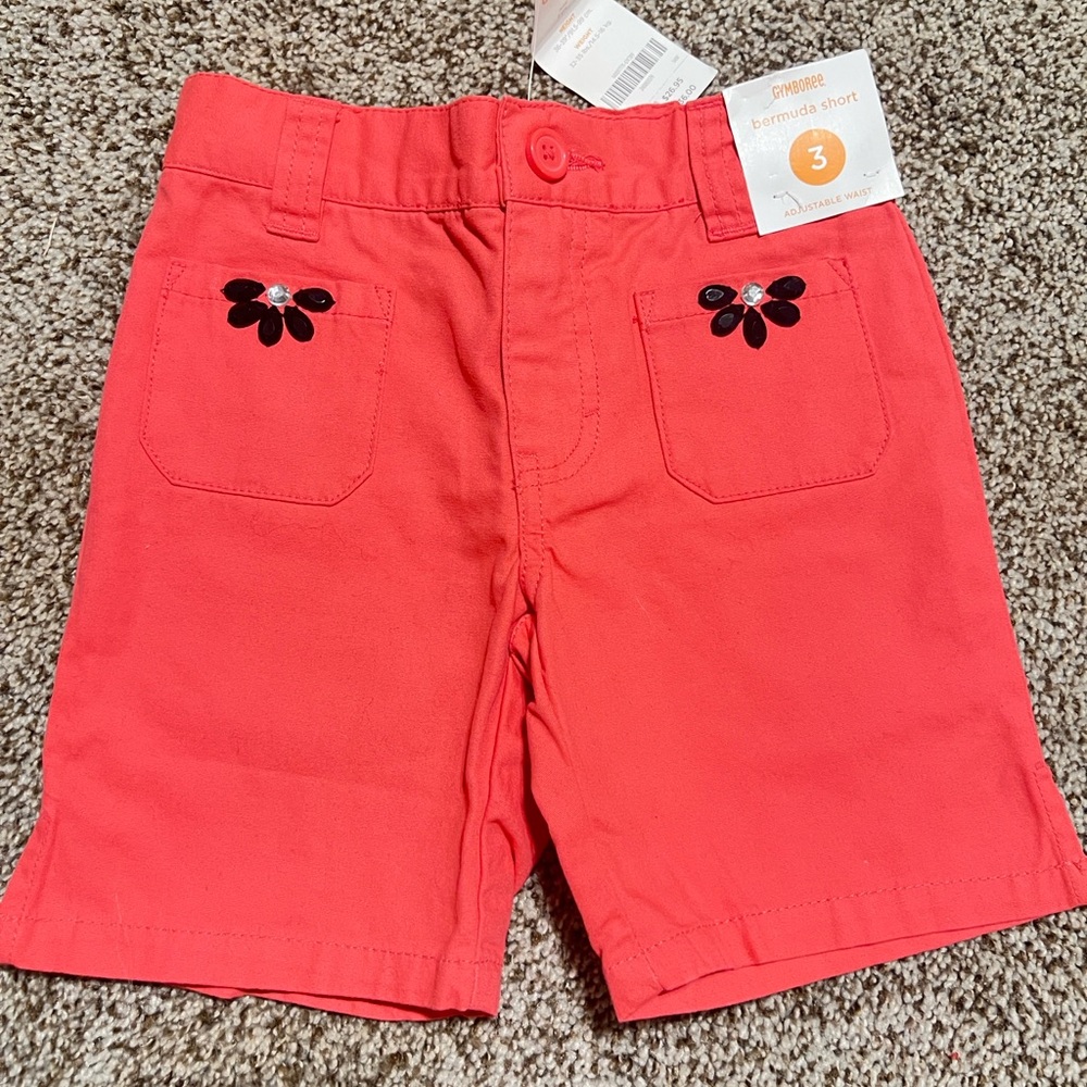 Gymboree shorts toddler girl size 3